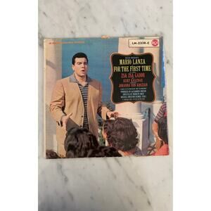 "Mario Lanza: For the First Time" Vinyl Record